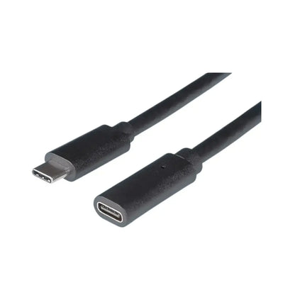 Lanberg | USB-C extension cable | 24 pin USB-C | Male | Female | 1.5 m | Black