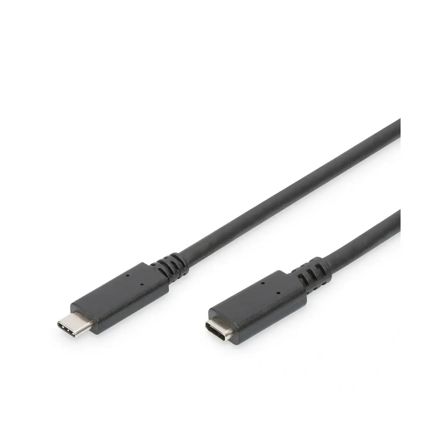 Digitus | USB-C extension cable | 24 pin USB-C | Male | Female | 70 cm | Black