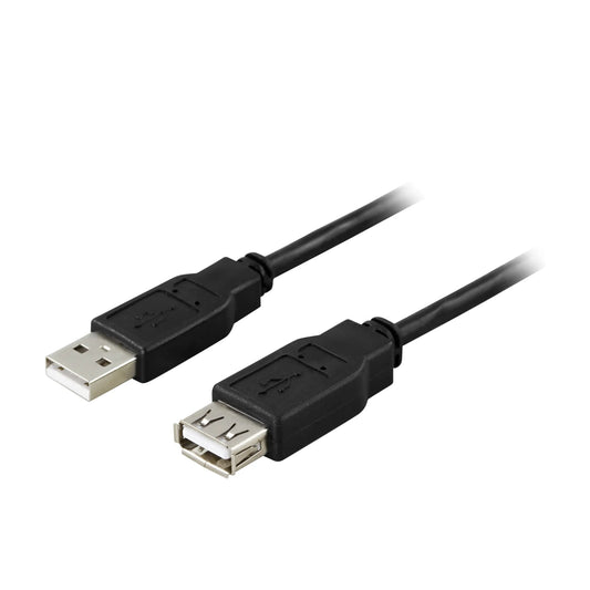 Goobay | USB extension cable | 4 pin USB Type A | Male | Female | 3 m | Black