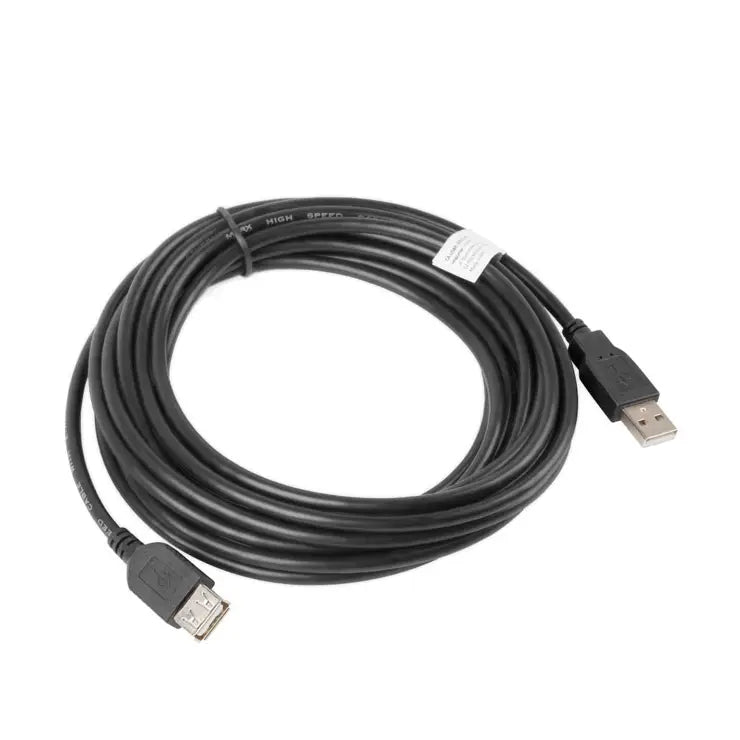 Lanberg | USB extension cable | 4 pin USB Type A | Male | Female | 5 m | Black