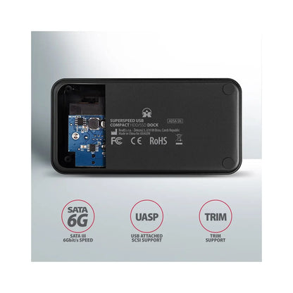 AXAGON | HDD/SSD Docking Station | ADSA-SN | SATA 6G 2.5"/3.5"