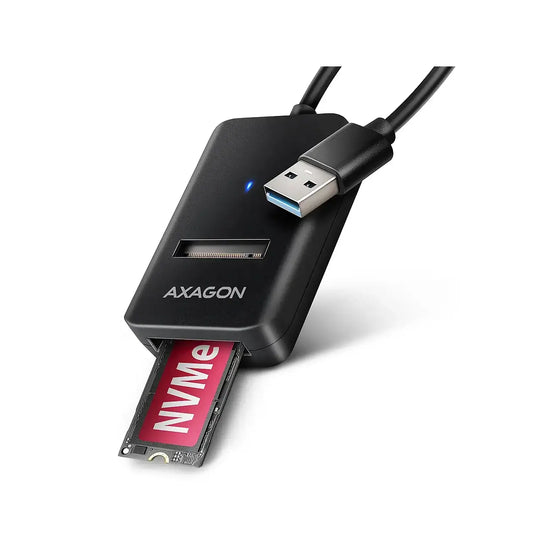 AXAGON | M.2 NVMe & SATA SSD adapter | ADM2-AM | USB-A | 10 Gbps
