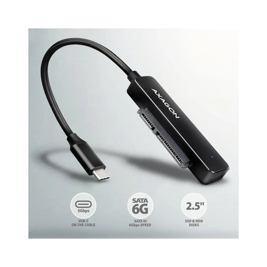 AXAGON | SLIM adapter USB-C | ADSA-FP2C | 5Gbps | SATA 6G