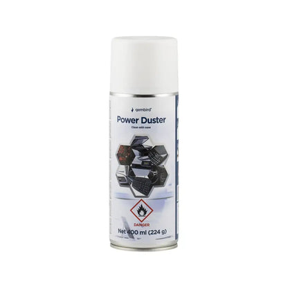 Gembird | Compressed Air Duster | CK-CAD-FL400-01 | 400 ml | Flammable | Red/White