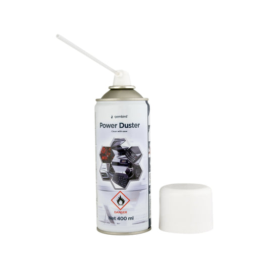 Gembird | Compressed Air Duster | CK-CAD-FL400-01 | 400 ml | Flammable | Red/White