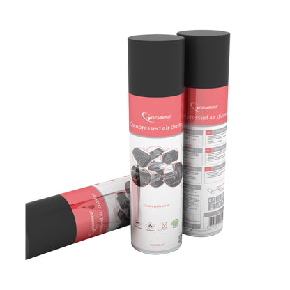 Gembird | Compressed Air Duster | CK-CAD-FL600-01 | 600 ml | Flammable | Red/White