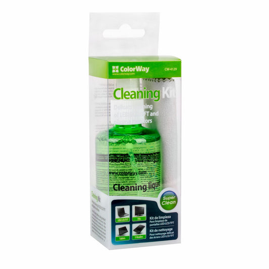 ColorWay | Standart | Display Cleaning Kit | CW-4129 | 100 ml Cleaning Liquid | Microfibre Cloth