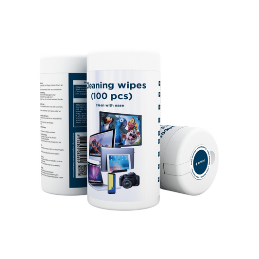 Gembird | Cleaning Wipes | CK-WW100-01 | 100 pcs | For LCD/TFT/Plasma Screens