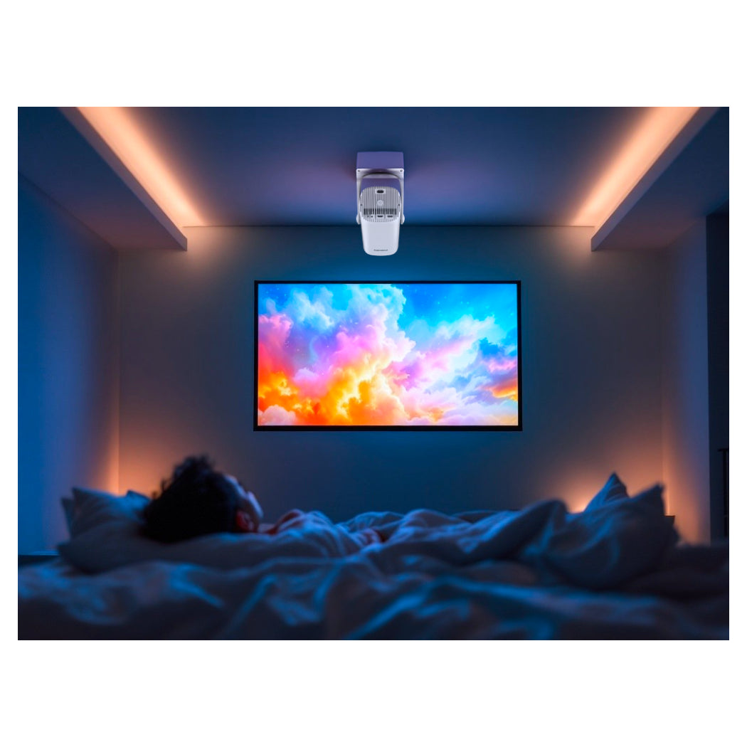 Philips | NeoPix 250 Smart | LCD-Projektor | NPX250/INT | Full HD 1080p | 250 ANSI Lumen | Google TV | Wi-Fi | Weiß