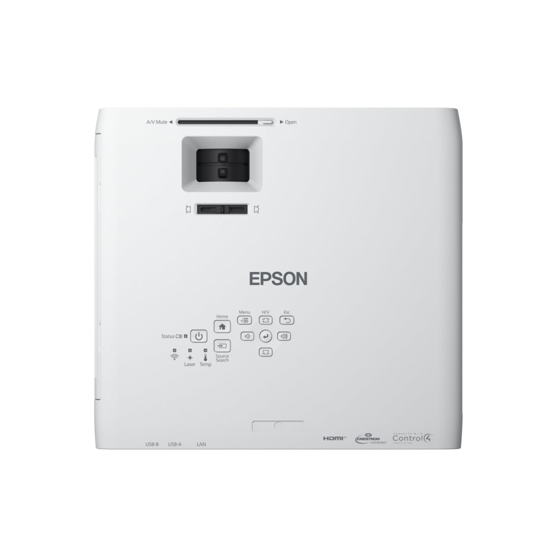 Epson | EB-L260F | 3LCD-Laserprojektor | Full HD 1080p | 4600 Lumen | Kabellos | Weiß