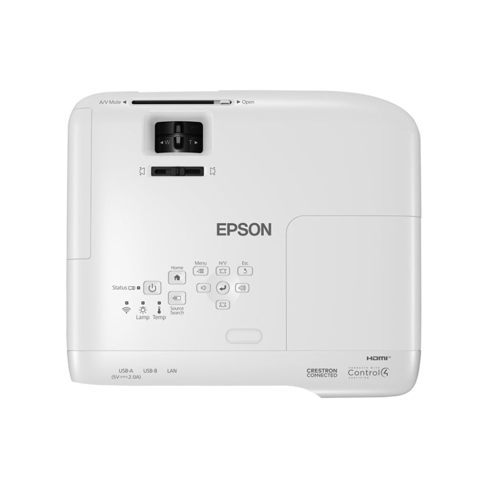 Epson | EB-994F | Projecteur 3LCD | Full HD 1080p | 4100 lumens ANSI | Sans fil | Haut-parleur 16 W | Blanc