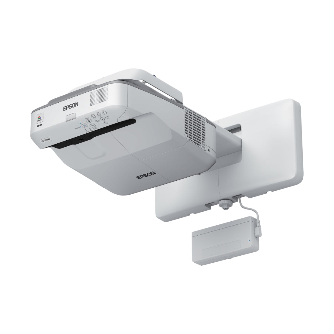 Epson | EB-695Wi | Ultra Short Throw 3LCD Projector | WXGA 1280 × 800 | 3500 ANSI Lumens | Interactive | Finger Touch | Grey/White