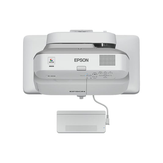 Epson | EB-695Wi | Ultrakurzdistanz-3LCD-Projektor | WXGA 1280 × 800 | 3500 ANSI-Lumen | Interaktiv | Fingertouch | Grau/Weiß