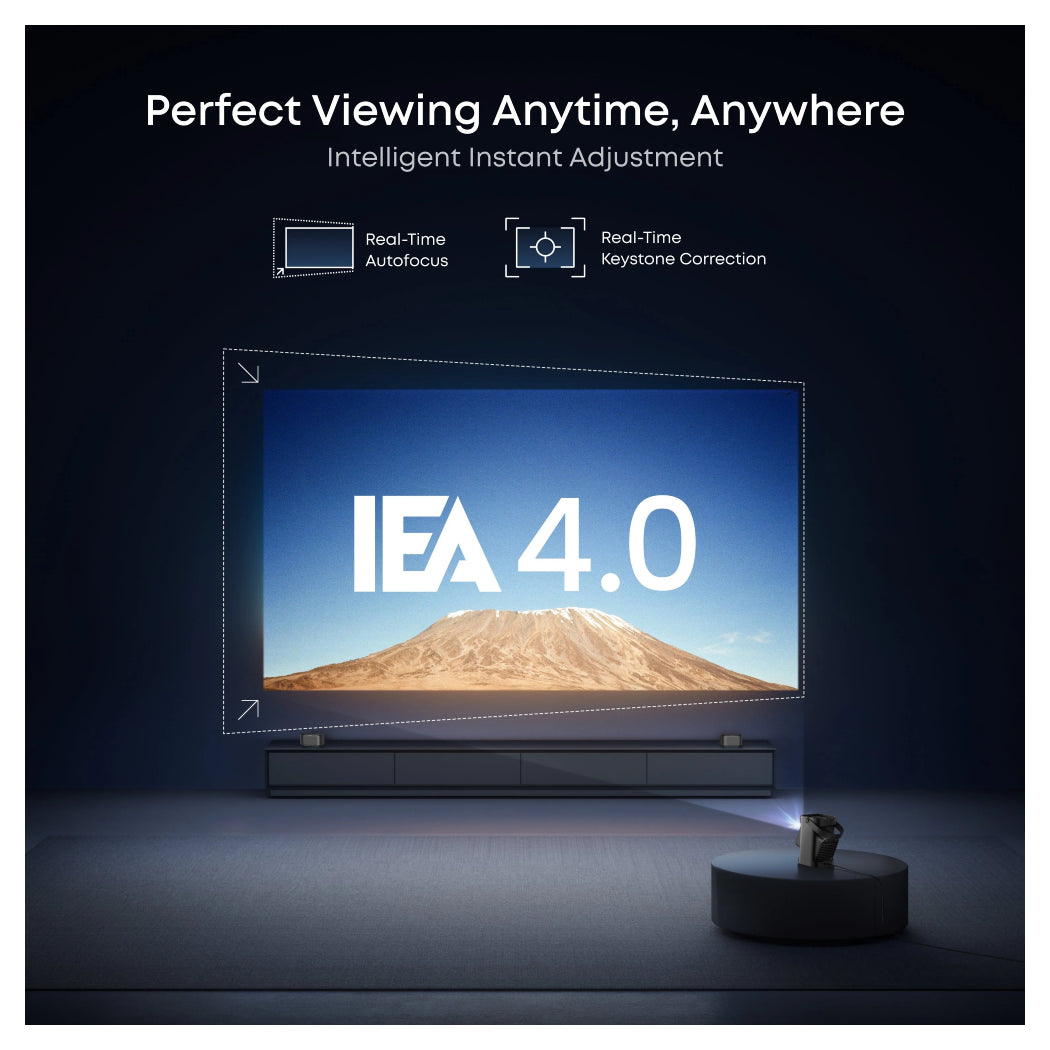 Anker Nebula | P1 | DLP Projector | Full HD 1080p | 650 ANSI Lumens | 20 W Detachable Speakers | Grey