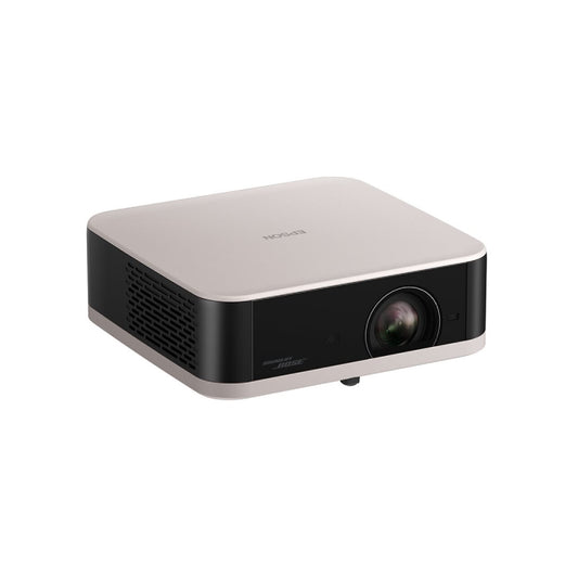 Epson | EF-61R | Lifestudio Pop 3LCD Smart-Projektor | Full HD 1920 × 1080 | 700 ANSI-Lumen | Laser | Google TV | Sound by Bose | Rosenquarz