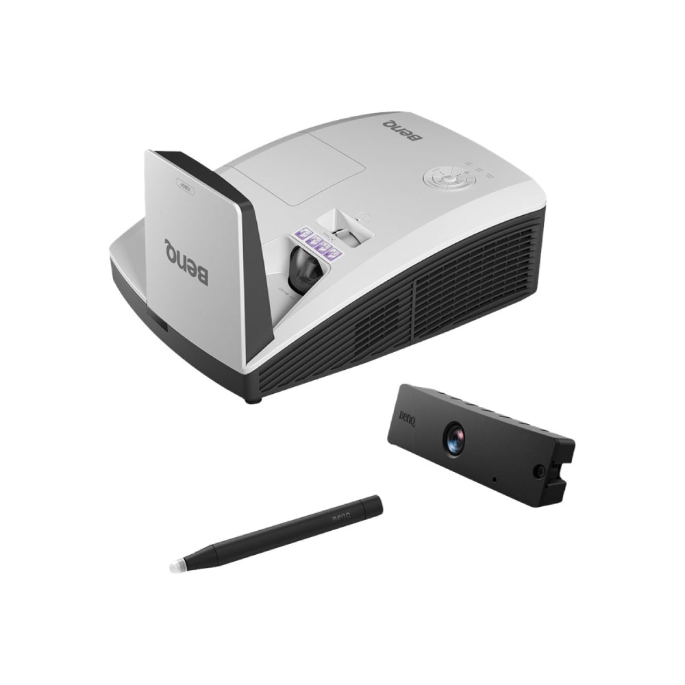 BenQ | MH856UST+ | Ultra-Short-Throw DLP Projector | Full HD 1920 × 1080 | 3500 ANSI Lumens | 3D | Lamp | Black / White