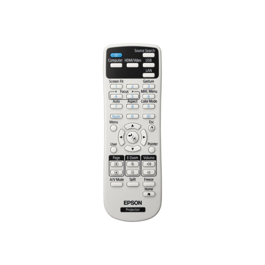 Epson | EB-1795F | V11H796040 | 3LCD Projector | Full HD 1920 × 1080 | 3200 ANSI Lumens | Wireless | Lamp | Black / White