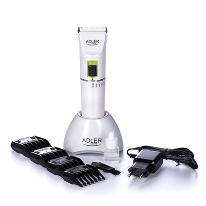 Adler | AD 2827 | AD 2827 | Hair Clipper | Cordless / Corded | 4 Length Steps | Ceramic Blades | White