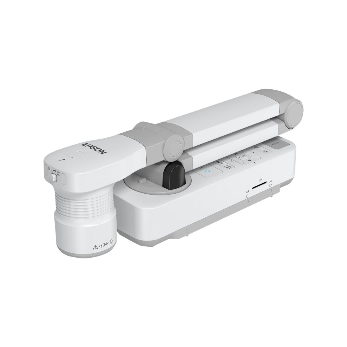 Epson | ELPDC21 | V12H758040 | Digital Document Camera | Full HD 1920 × 1080 | 12× Optical Zoom | 30 fps | White