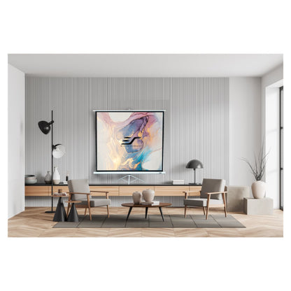 Elite Screens | Tripod Series | T120NWV1 | 120" | 4:3 | Tripod Projection Screen | MaxWhite® 2 | White