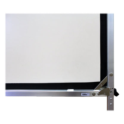 Elite Screens | Yard Master 2 Series | OMS120H2-DUAL | 120" | 16:9 | Outdoor Projection Screen | WraithVeil® Dual | Black / Silver