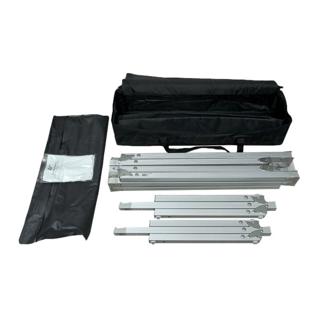 Elite Screens | Yard Master 2 Series | OMS120H2-DUAL | 120" | 16:9 | Outdoor Projection Screen | WraithVeil® Dual | Black / Silver
