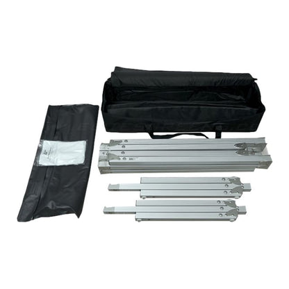 Elite Screens | Yard Master 2 Series | OMS120H2-DUAL | 120" | 16:9 | Outdoor Projection Screen | WraithVeil® Dual | Black / Silver