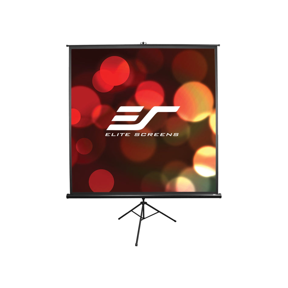 Elite Screens | Tripod Series | T100UWV1 | 100" | 4:3 | Tripod Projection Screen | MaxWhite® 2 | Black