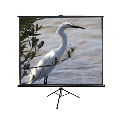 Elite Screens | Tripod Series | T100UWV1 | 100" | 4:3 | Tripod Projection Screen | MaxWhite® 2 | Black