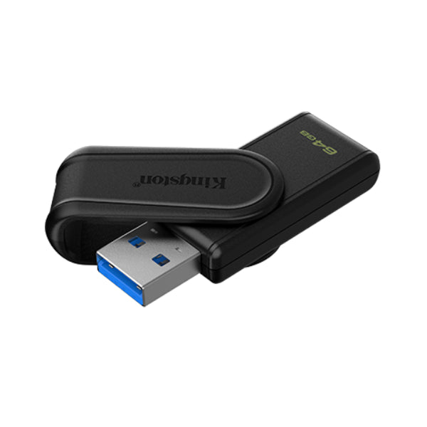 Kingston | DataTraveler Exodia S | DTXS/64GB | 64 GB | USB 3.2 Gen 1 | USB Type-A | Black