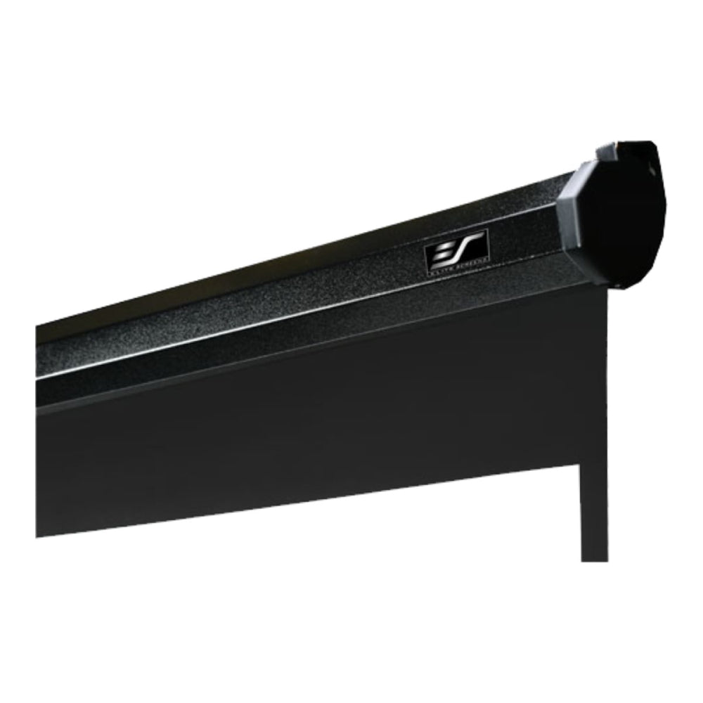Elite Screens | Manual Series | M92UWH | 92" | 16:9 | Manual Projection Screen | MaxWhite® 2 | Black