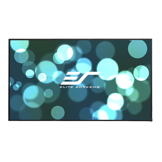 Elite Screens | Aeon Series | AR100WH2 | 100" | 16:9 | Fixed Frame Projection Screen | CineWhite® UHD-B | Black