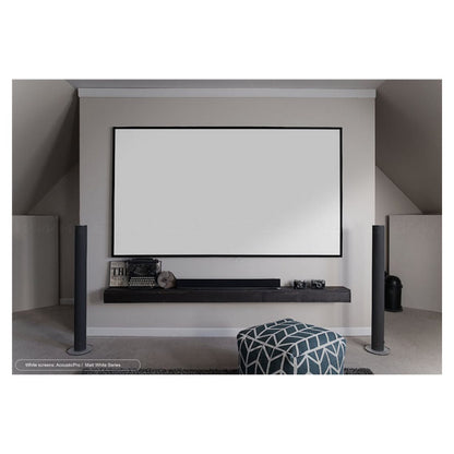 Elite Screens | Aeon Series | AR100WH2 | 100" | 16:9 | Fixed Frame Projection Screen | CineWhite® UHD-B | Black