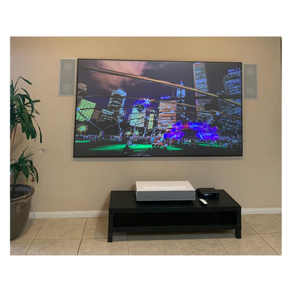 Elite Screens | Aeon Series | AR100WH2 | 100" | 16:9 | Fixed Frame Projection Screen | CineWhite® UHD-B | Black