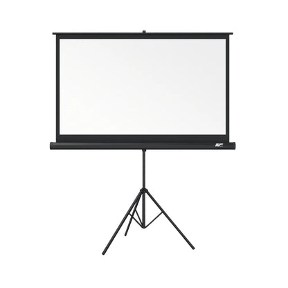 Elite Screens | Tripod Series | T84UWV1 | 84" | 4:3 | Tripod Projection Screen | MaxWhite® 2 | Black