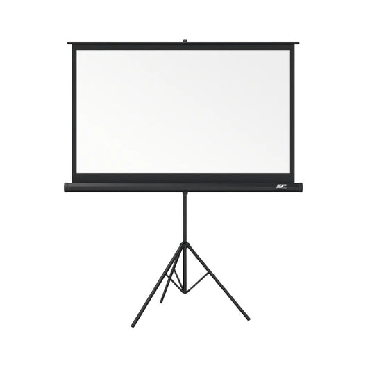Elite Screens | Tripod Series | T84UWV1 | 84" | 4:3 | Tripod Projection Screen | MaxWhite® 2 | Black
