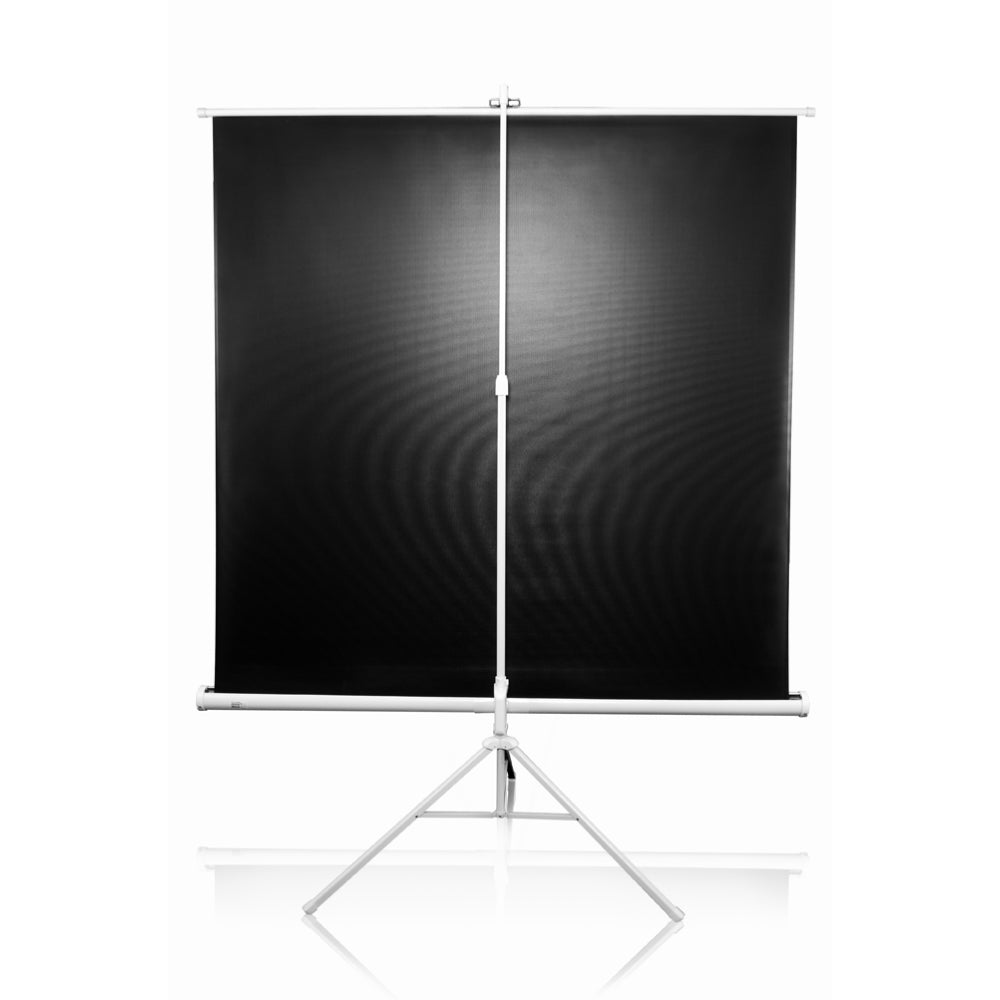 Elite Screens | Tripod Series | T113NWS1 | 113" | 1:1 | Tripod Projection Screen | MaxWhite® | White