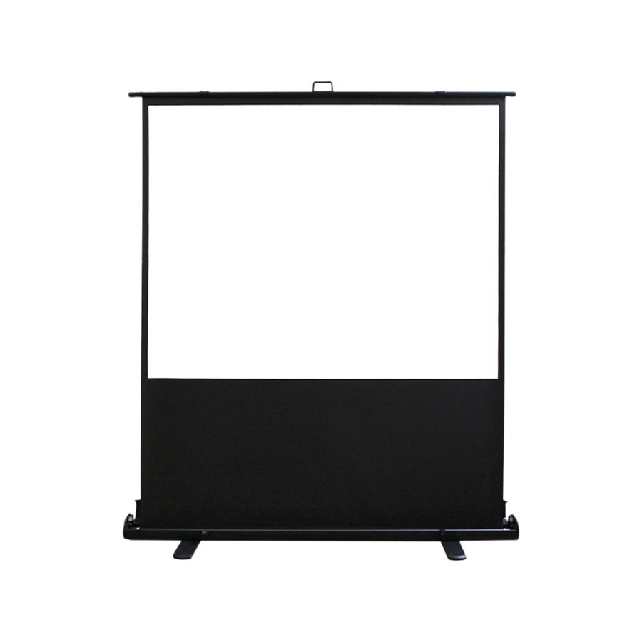 Elite Screens | ezCinema Plus 2 Series | F107XWH2 | 107" | 16:9 | Portable Floor Projection Screen | MaxWhite® 2 | Black
