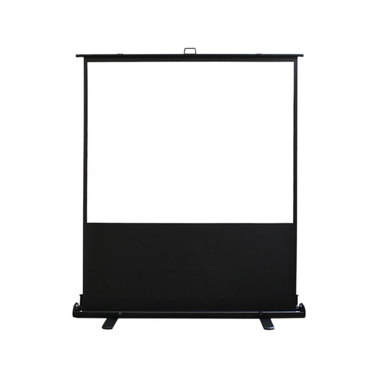 Elite Screens | ezCinema Plus 2 Series | F107XWH2 | 107" | 16:9 | Portable Floor Projection Screen | MaxWhite® 2 | Black