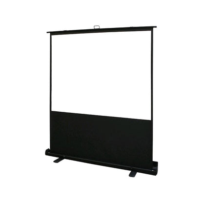 Elite Screens | ezCinema Plus 2 Series | F107XWH2 | 107" | 16:9 | Portable Floor Projection Screen | MaxWhite® 2 | Black