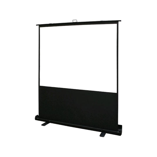 Elite Screens | ezCinema Plus 2 Series | F107XWH2 | 107" | 16:9 | Portable Floor Projection Screen | MaxWhite® 2 | Black