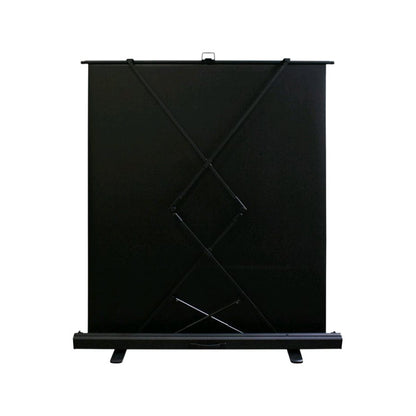 Elite Screens | ezCinema Plus 2 Series | F107XWH2 | 107" | 16:9 | Portable Floor Projection Screen | MaxWhite® 2 | Black