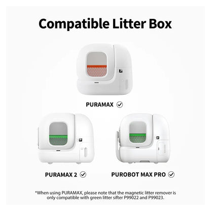 PETKIT | P99022 | Magnetic Tofu Cat Litter Remover Set | For PURAMAX 2 | Cat Litter Accessory