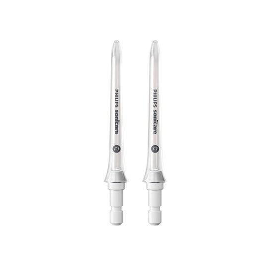 Philips | HX3042/00 | Sonicare F1 Standard | Oral Irrigator Nozzle | 2 Heads | For Dental Hygiene | White