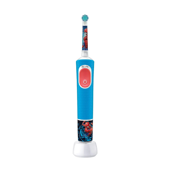 Oral-B | Vitality PRO Kids Spiderman | Rechargeable Electric Toothbrush | For Kids | 2 Modes | 1 Brush Head