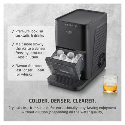 Caso | IceBall Pro | 03404 | Ice Ball Maker | 1.3 L | 130 W | Matt Black