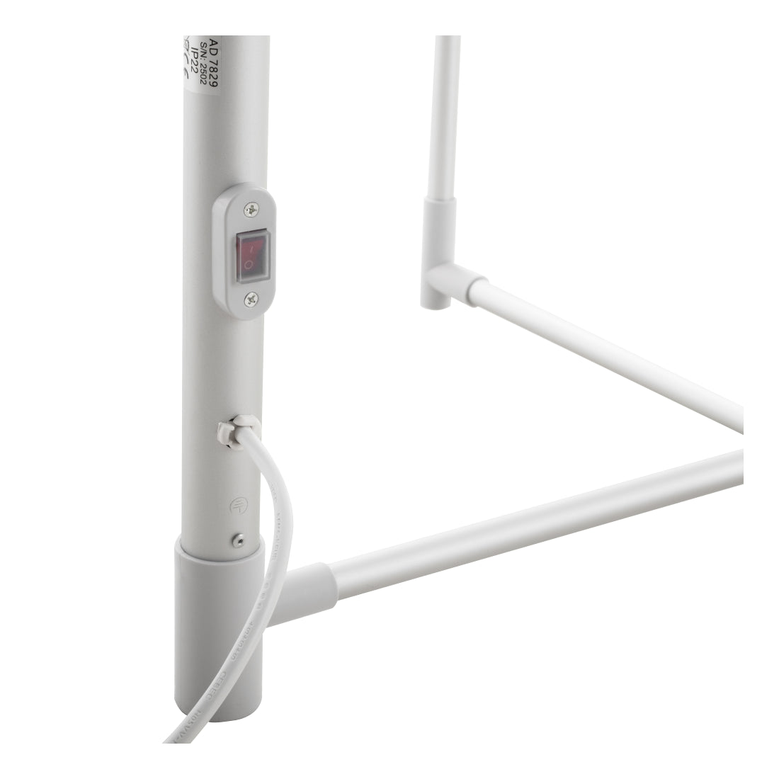 Adler | AD 7829 | Foldable Electric Clothes Dryer | 300 W | IP22 | Silver/White