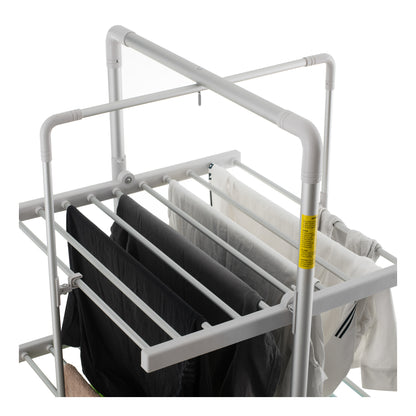 Adler | AD 7829 | Foldable Electric Clothes Dryer | 300 W | IP22 | Silver/White