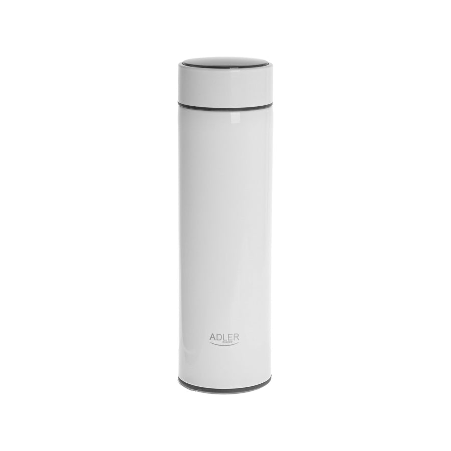 Adler | AD 4506w | 473 ml | LED Thermal Flask | Stainless Steel | White