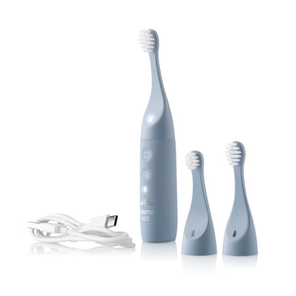 ETA | Sonetic Kids 171090010 | ETA171090010 | Rechargeable Sonic Toothbrush | For Kids | 2 Brush Heads | Blue
